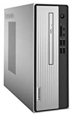 Lenovo IdeaCentre 3 Desktop, Tower, AMD Athlon Silver 3050U Processor, AMD Radeon Graphics, 4GB DDR4, 256GB SSD, Wi-Fi 802.11, Bluetooth, HDMI, 8 USB Ports, Windows 10, 90NT0000US, Silver