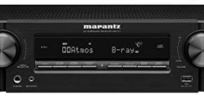 Marantz NR1711 8K Slim 7.2 Channel Ultra HD AV Receiver (2020 Model) – Wi-Fi, Bluetooth, HEOS Built-in, Alexa & Smart Home Automation – 8K HDMI Videos & Multi-Room Streaming