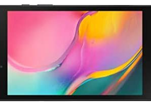 SAMSUNG Galaxy Tab A 8.0-inch Android Tablet 64GB Wi-Fi Lightweight Large Screen Feel Camera Long-Lasting Battery, Black