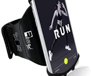 RevereSport Universal iPhone Running Armband (12/11/10/8/7/6/X/XR/XS/SE/Plus/Max/Pro). Phone Holder Case