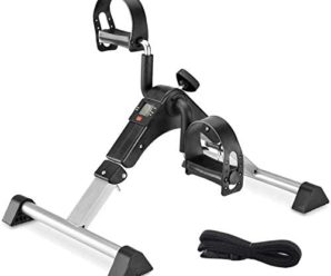 TODO Pedal Exerciser Foot Peddler Desk Bike Foldable With LCD Monitor