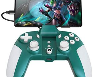 Type C Wired Mobile Game Controller for Android Phone, Plug and Play Cloud Gaming Gamepad, no Lagging, Built-in 6 Gyro sensors, Asymmetric Motor