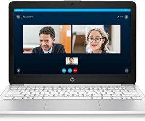 HP Stream 11.6-inch HD Laptop, Intel Celeron N4000, 4 GB RAM, 32 GB eMMC, Windows 10 Home in S Mode with Office 365 Personal for 1 Year (11-ak0020nr, Diamond White)