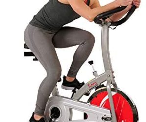 Sunny Health & Fitness Indoor Cycling Exercise Stationary Bike with Digital Monitor