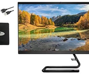 Lenovo IdeaCentre AIO 3 24″ FHD All-in-One Desktop Computer 2021 Newest, AMD Ryzen 5 4500U(up to 4.0 GHz,Beat i7-10710U), 16GB RAM, 1TB PCIe SSD, Windows 10 w/GM Accessories