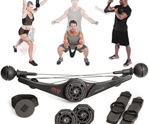 OYO Personal Gym – Full Body Portable Gym Equipment Set for Exercise at Home, Office or Travel – SpiraFlex Strength Training Fitness Technology – NASA Technology