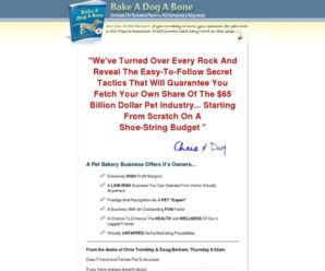 Bake-A-Dog-A-Bone | Step-By-Step Start-up Resources Guide!