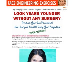 Face Engineering Exercises For Lifting Face Muscles And Skin