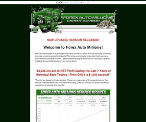 Forex Auto Millions (fam) Best Forex Robot