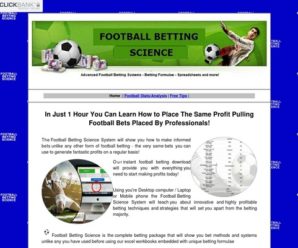 Football Bet Science