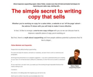 Write Better Copy: Order Today – All Good Copy