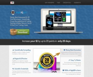 IQ Increase – Uniquely Powerful, Scientific IQ Training Software