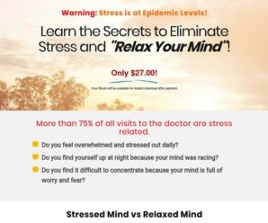 Relax Your Mind Meditation — Eliminate Stress Now – Natural Stress Relief Solutions