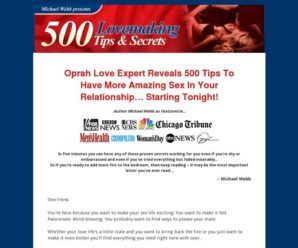 500 Lovemaking Tips