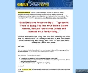 Genius Brain Power MP3 Audio Package