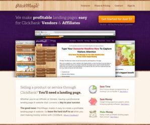 PitchMagic – ClickBank Landing Pages & Websites Made Easy