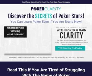 Poker Clarity – Poker Training From Professionals