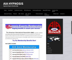 AIA Hypnosis | Hypnosis Experts Membership