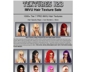 IMVU Hair Texture Sale