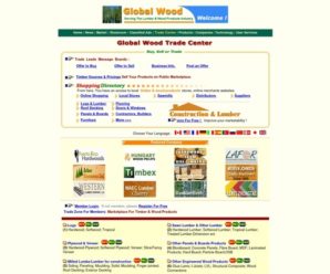 Global Timber and Wood Products Marketplace — Lumber and Wood Products