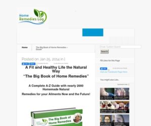 The Big Book of Home Remedies – Ebook | 🌿 Home Remedies Log