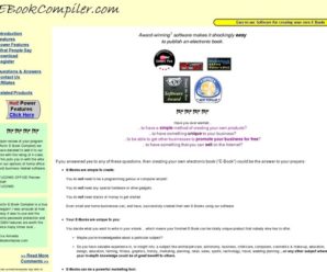 eBook Compiler Software: create your own eBooks