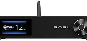 S.M.S.L M400 Supports MQA decoding Second XMOS XU216 AK4499 Chip Bluetooth 5.0 DSD512 32Bit/768kHz Fully balaced Output High-Resolution Hi-end Audio DAC