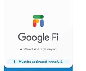 Google Fi SIM Card Kit