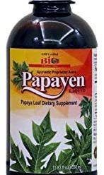 Papayen Liquid, Papaya Leaf Extract, Self-Fermented Papaya Leaf Liquid Supplement – 11.83 fl oz, Helps Maintain Normal Platelet in Healthy Individuals