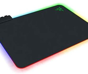 Razer Firefly Hard V2 RGB Gaming Mouse Pad: Customizable Chroma Lighting – Built-in Cable Management – Balanced Control & Speed – Non-Slip Rubber Base