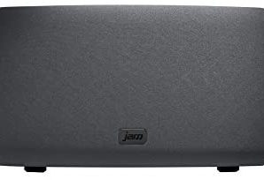 JAM Symphony WiFi Home Audio Speaker with Amazon Alexa Voice Service, Stream Music, Built-in Intercom, Sync up to 8 Speakers for Home Audio, Control Speakers with Smartphone App, HX-W14901 Black