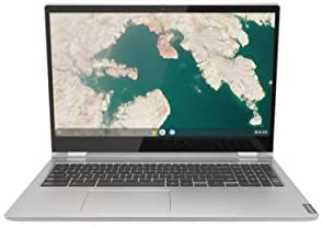 Lenovo Chromebook C340 2-in-1 Laptop, 15.6″ FHD (1920 X 1080) Touchscreen Display, Intel Pentium Gold 4417U Processor, 4GB DDR4 RAM, 32GB SSD, Chrome OS, 81T90003US, Mineral Grey