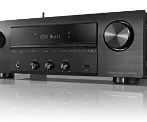 Denon DRA-800H 2-Channel Stereo Network Receiver for Home Theater | Hi-Fi Amplification | Connects to All Audio Sources | Latest HDCP 2.3 Processing with ARC Support | Compatible with Amazon Alexa