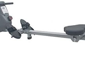 Sunny Health & Fitness SF-RW5856 Magnetic Rowing Machine Rower with Flywheel, 285 LB Max Weight, LCD Monitor and Device Holder