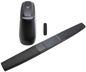 Polk Audio Command Bar 2.1-Channel Soundbar System with Amazon Alexa – Black (Renewed)