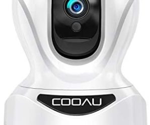 Ultra HD 4MP Wireless Security Camera, COOAU WiFi Home Indoor IP Cameras for Pets/Dogs/Nanny/Baby, PTZ, Sound Detection, Motion Tracking and Alert, 2-Way Audio, Works with Alexa, Cloud/SD Storage