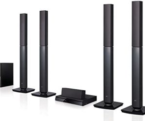 LG LHD657 Bluetooth Multi Region Free 5.1-Channel Home Theater Speaker System w/ Free HDMI Cable, 110-240 Volt