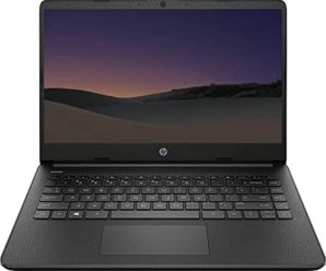 2021 Newest HP Premium 14-inch HD Laptop, Intel Dual-Core Processor Up to 2.8GHz, 4GB RAM, 64GB eMMC Storage, Webcam, Bluetooth, HDMI, Wi-Fi, Black, Windows 10 with 1 Year Microsoft 365