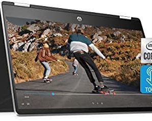 HP Pavilion x360 14 Convertible 2-in-1 Laptop, 14” Full HD Touchscreen Display, Intel Core i5, 8 GB DDR4 RAM, 512 GB SSD Storage, Windows 10 Home, Backlit Keyboard (14-dh2011nr, 2020 Model)