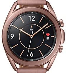 SAMSUNG Galaxy Watch 3 (41mm, GPS, Bluetooth) Smart Watch with Advanced Health Monitoring, Fitness Tracking, and Long Lasting Battery – Mystic Bronze (US Version)