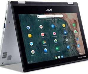 Acer Chromebook Spin 311 Convertible Laptop, Intel Celeron N4020, 11.6″ HD Touch, 4GB LPDDR4, 32GB eMMC, Gigabit Wi-Fi 5, Bluetooth 5.0, Google Chrome, CP311-2H-C679