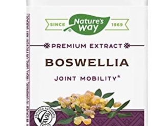 Nature’s Way Boswellia, 307 mg per serving, 60 Tablets (Packaging May Vary)