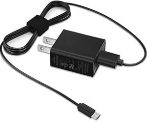 Kindle Fire Charger [UL Listed] Compatible for Amazon Kindle Fire 7 HD 6 7 8 10 Tablet and Fire 8 Plus,Kids Edition Kindle Fire HD HDX 7” 8.9” with 5FT Charging Cable Cord