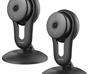 WiFi Camera Indoor, UNIOJO Home Camera with Night Vision, Two Way Audio,Movement Tracking, Activity Alerts, Cloud Service Available, with iOS, Android APP (2 Pack)