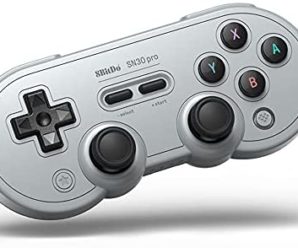 8Bitdo SN30 Pro Wireless Bluetooth Controller with Joysticks Rumble Vibration USB-C Cable Gamepad Compatible with Switch,Windows, Mac OS, Android, Steam (Gray Edition)