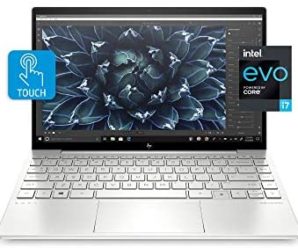 HP Envy 13 Laptop, Intel Core i7-1165G7, 8 GB DDR4 RAM, 256 GB SSD Storage, 13.3-inch FHD Touchscreen Display, Windows 10 Home with Fingerprint Reader, Camera Kill Switch (13-ba1010nr, 2020 Model)