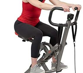 Sunny Health & Fitness Row-N-Ride PRO Squat Assist Trainer – SF-A020052