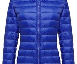 Wantdo Women’s Hooded Packable Ultra Light Weight Short Down Jacket