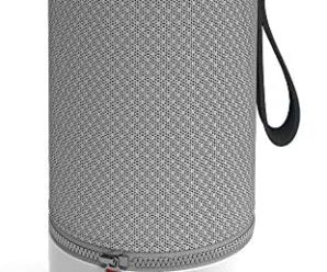 Libratone Zipp Wifi Bluetooth Smart Speaker, 360° Loud Stereo Sound with Dual Mic Build-in, 15W Woofer Deep Bass, 12 Hour Playtime, Airplay2 and Spotify connect, Work with Alexa(Cloudy Grey)