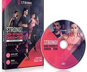 STRONG by Zumba High Intensity Cardio & Tone 60 min Workout DVD Featuring Michelle Lewin